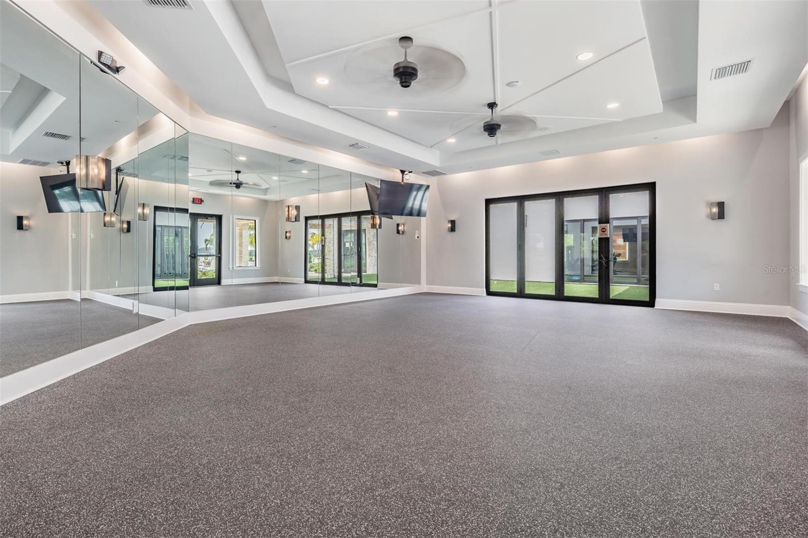 Yoga/dance room