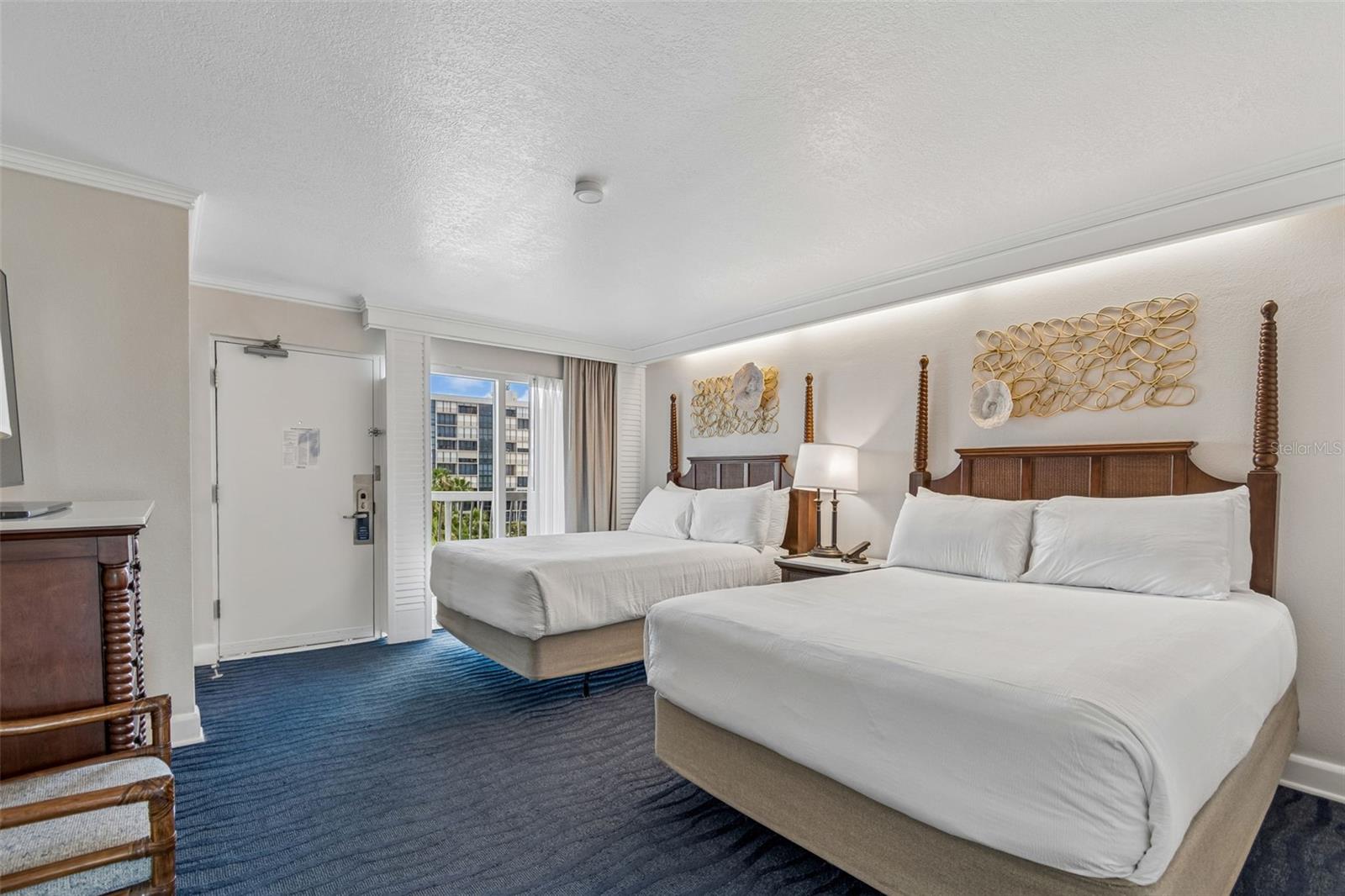 Two queen beds, sleeps 6 total guests
