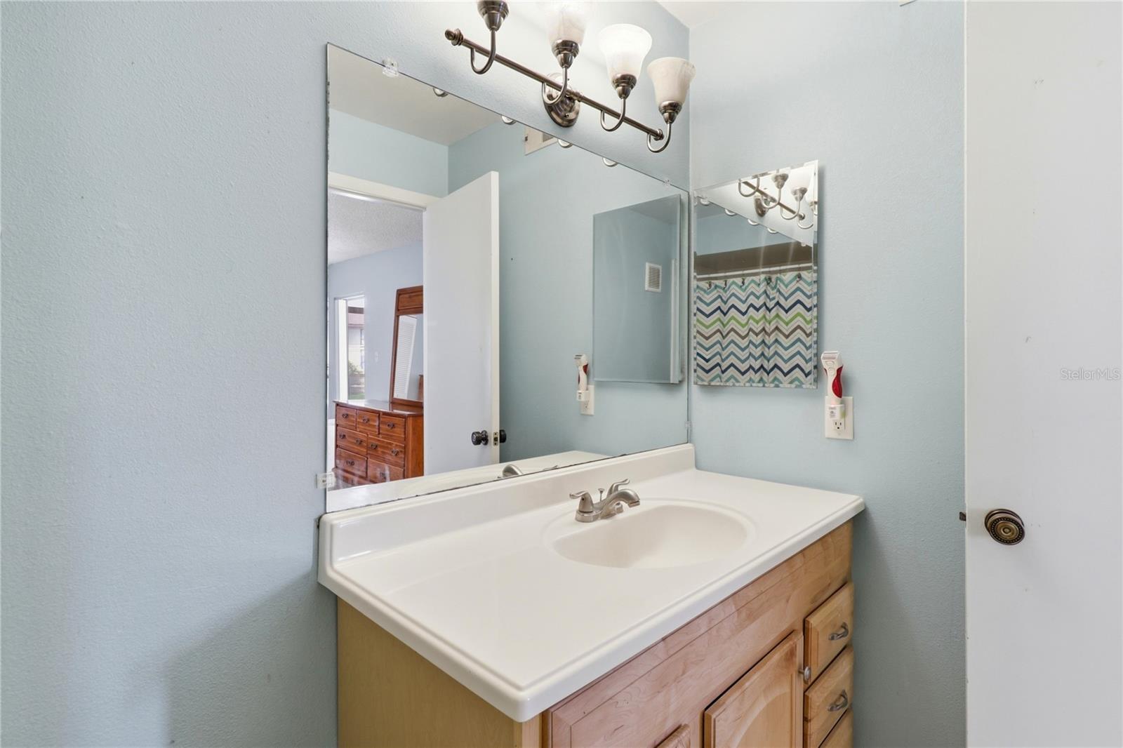Master bathroom vanity