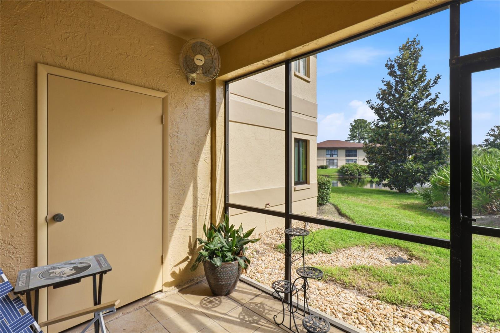 Back patio