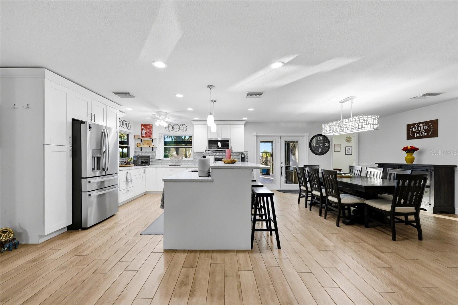Kitchen/Dining Room View