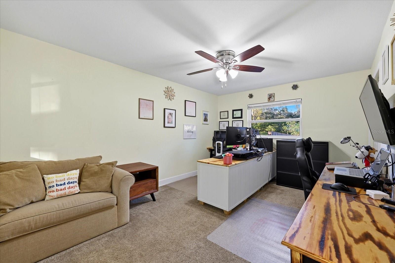 4th Bedroom being used as an Office