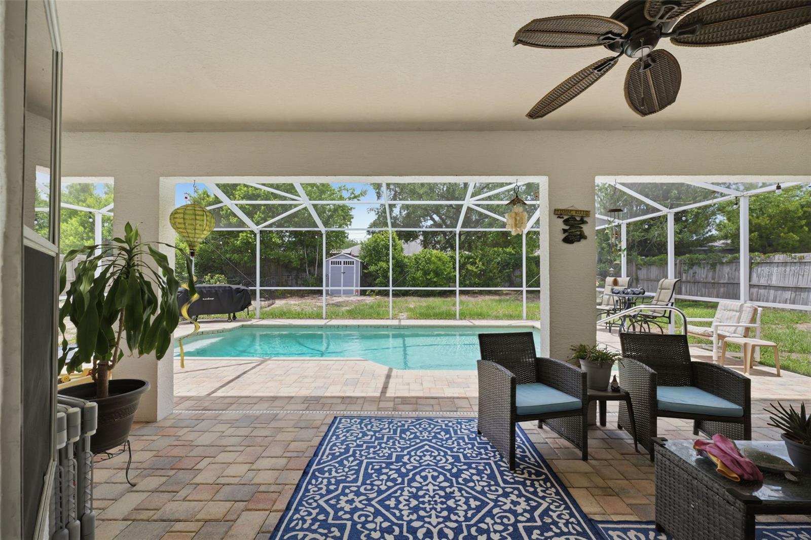 Screened Patio/Pool Area