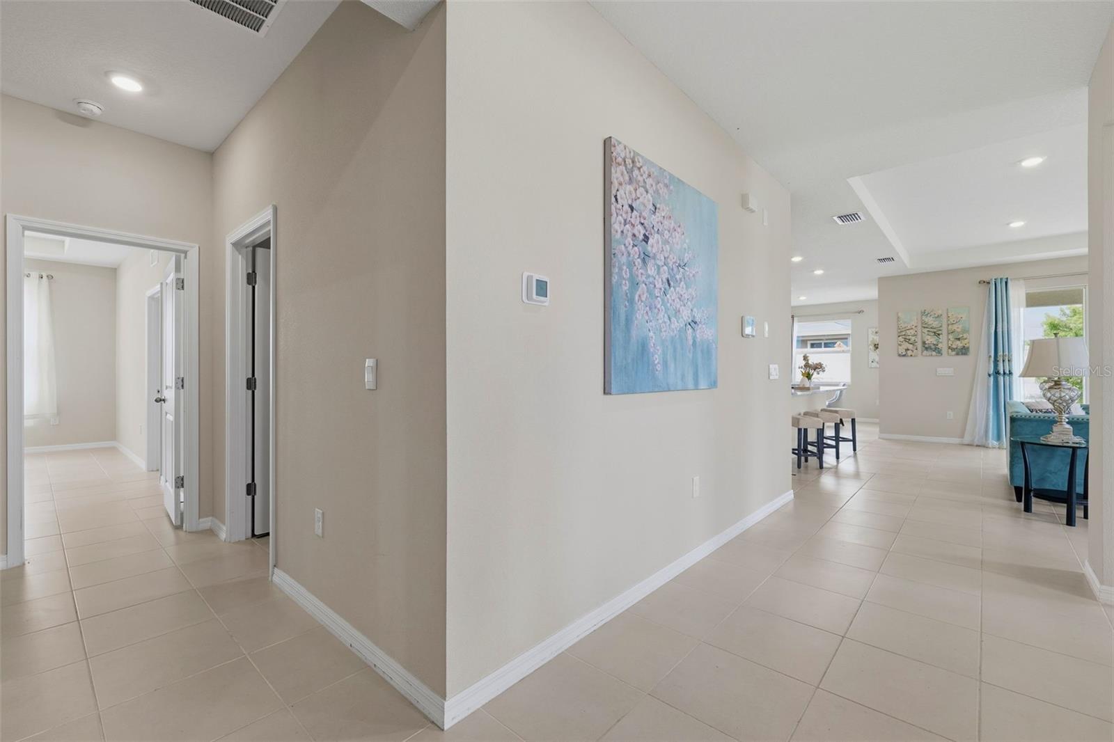 Enterance to Separate Apartment with  Kitchen, Bedroom and Full Bath