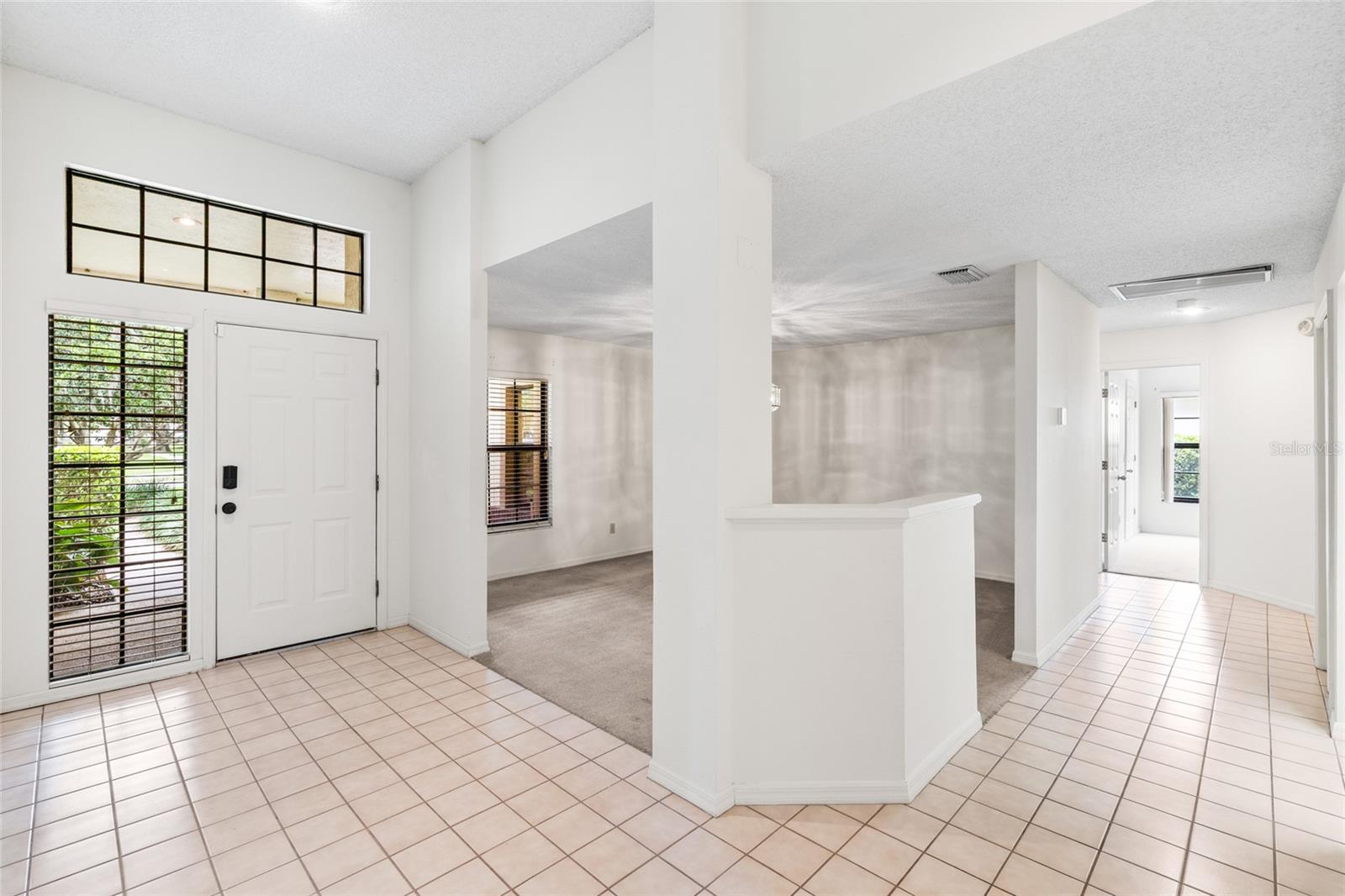 Center entry