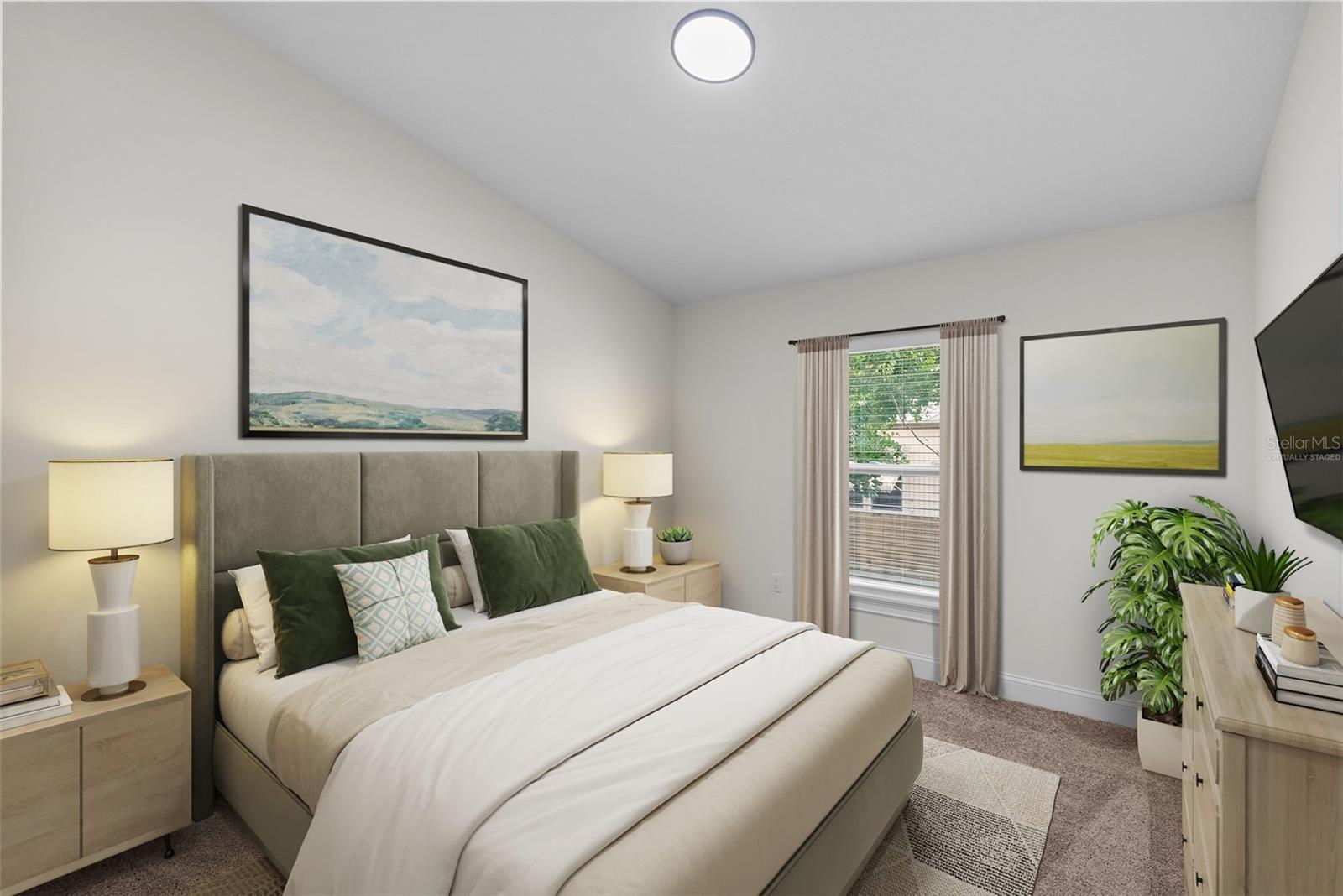 Virtually Staged - Bedroom 3