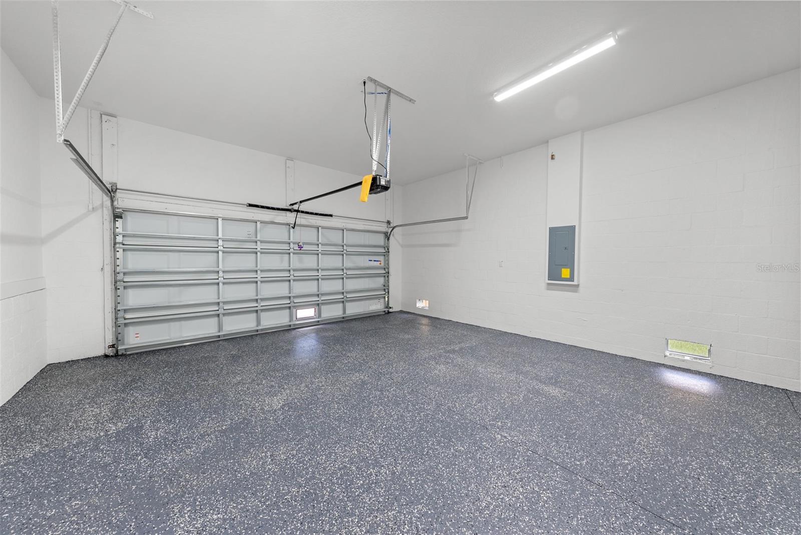 2 Car Garage with Epoxy Finished Floor