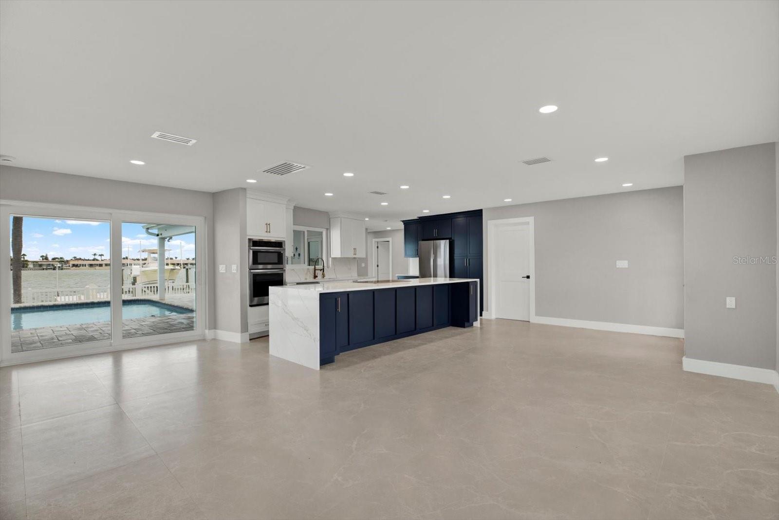 Living Room and Kitchen