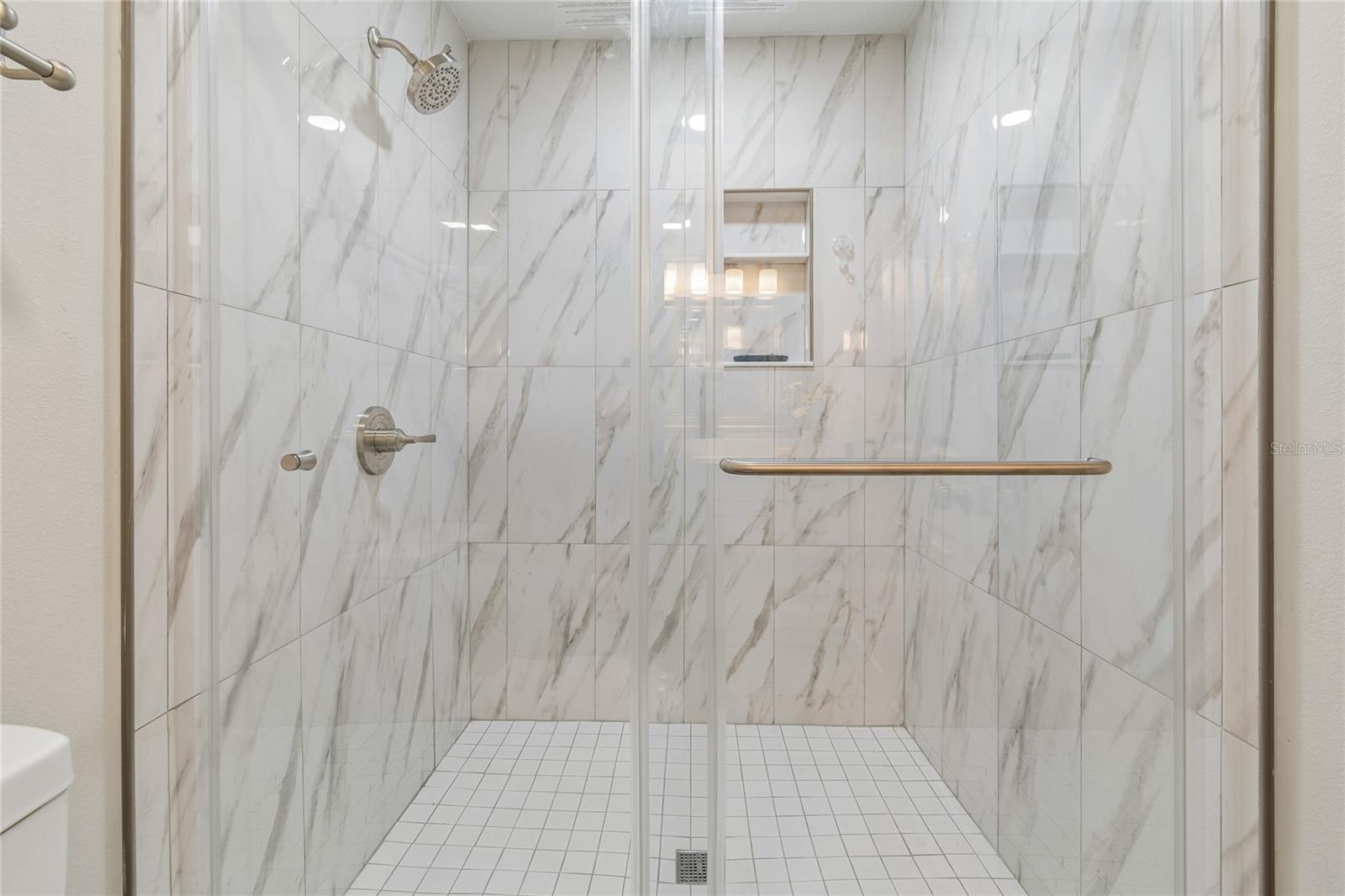 Large Walk-in Shower