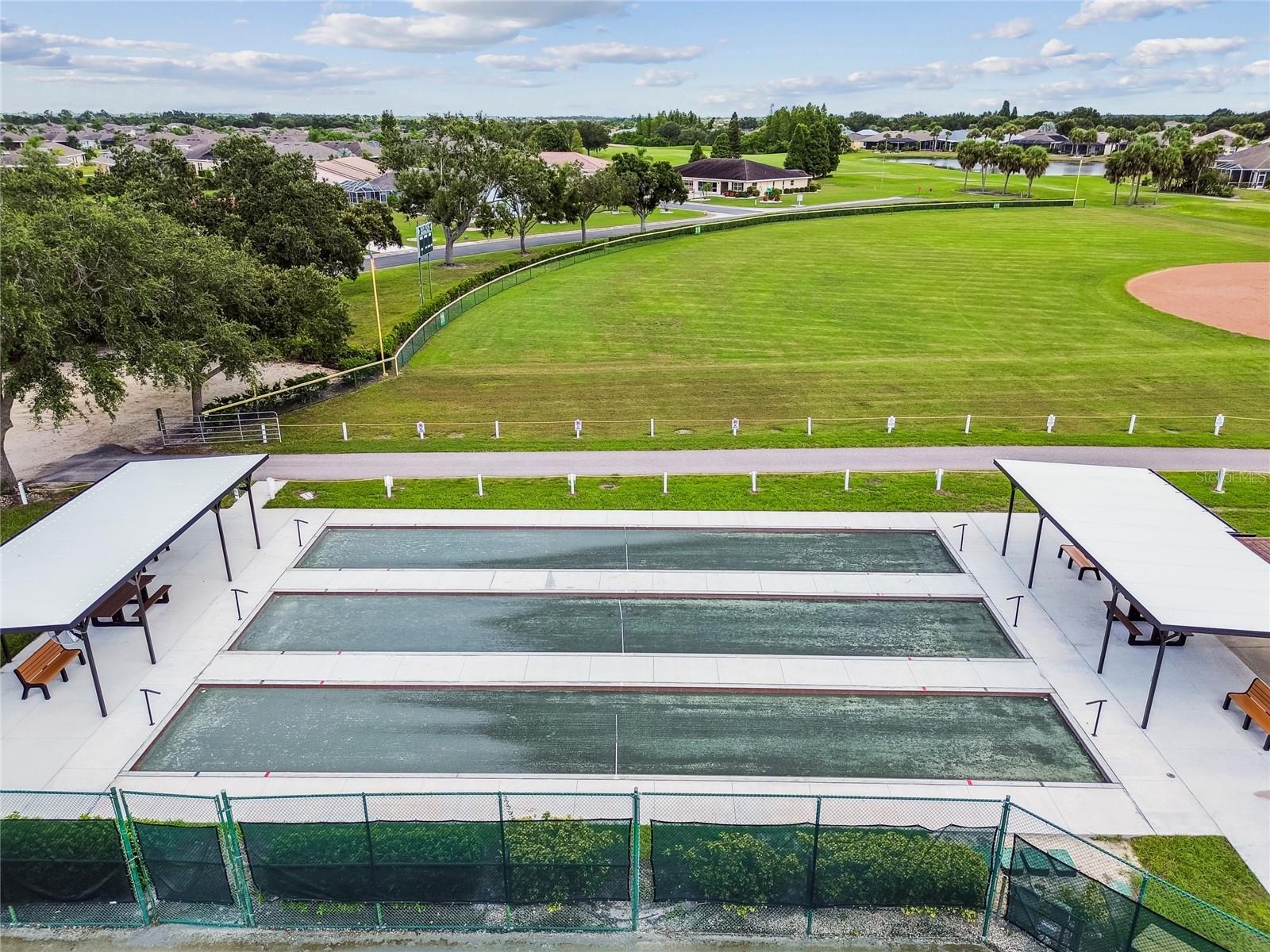 Shuffleboard Courts