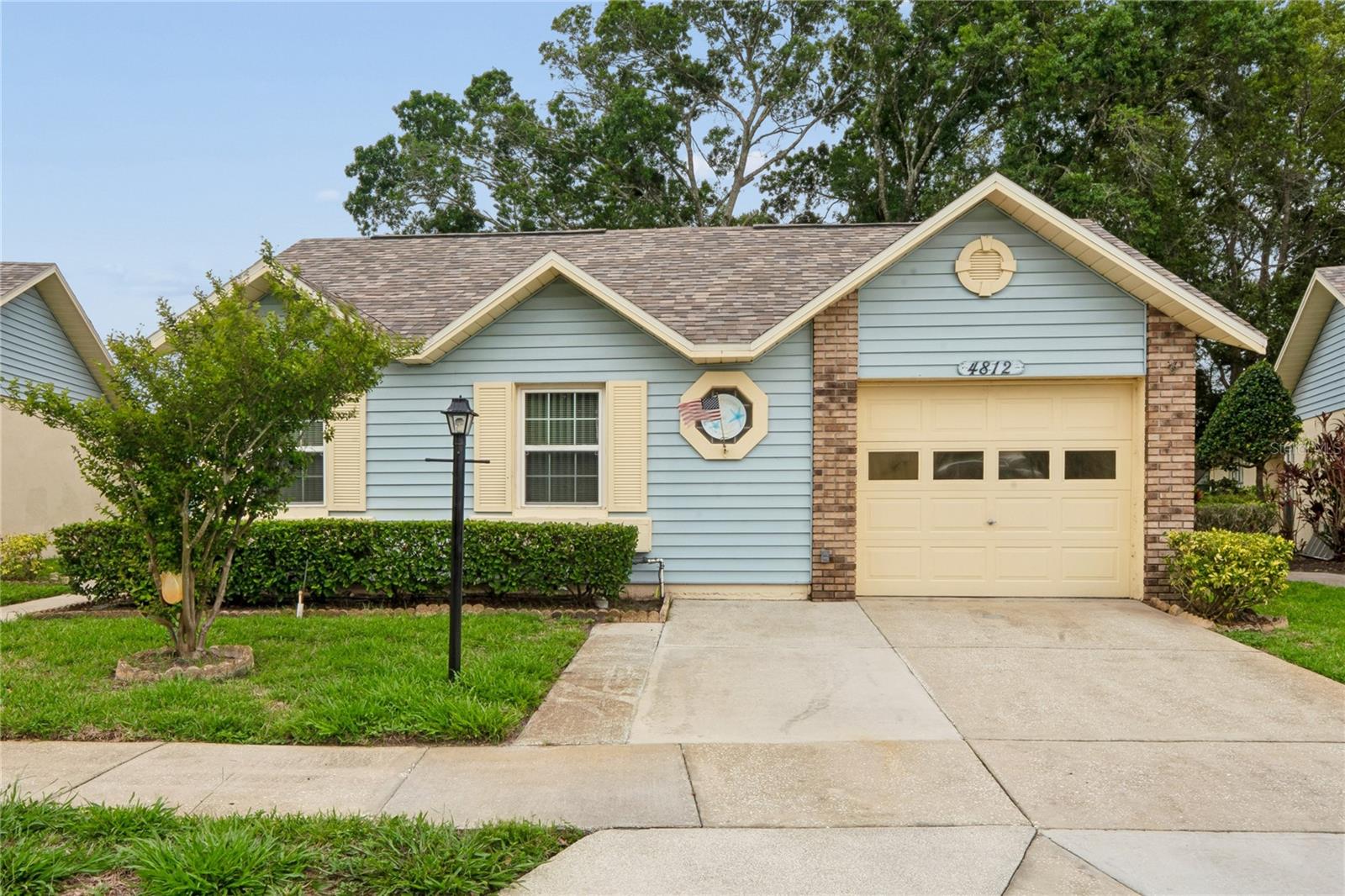 Front of Home Faces West