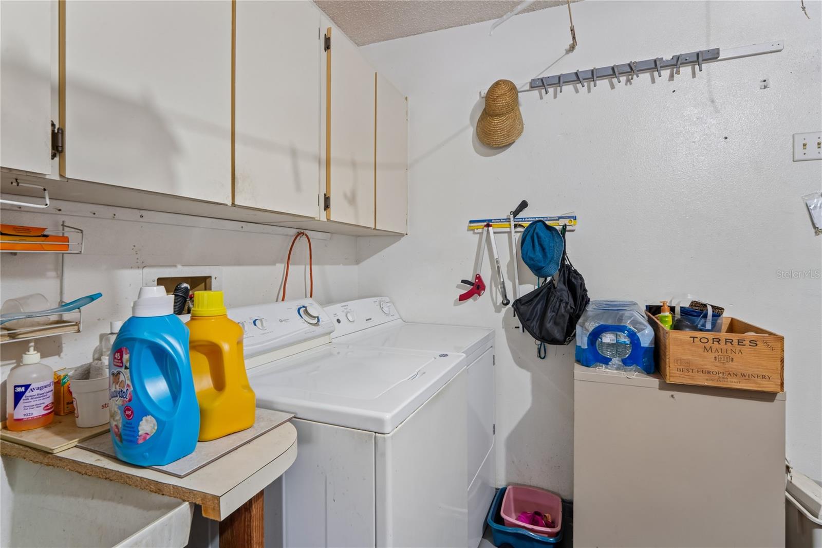 Laundry in Garage
