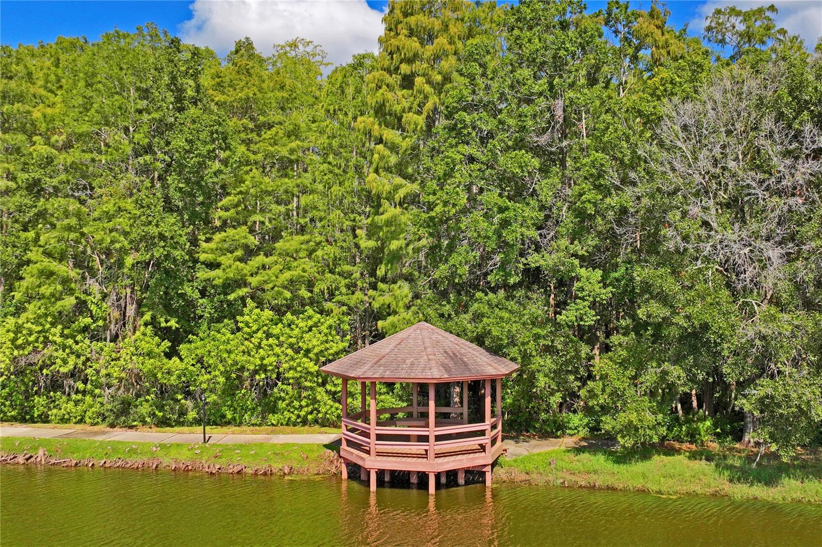 Gazebo Along the Trail