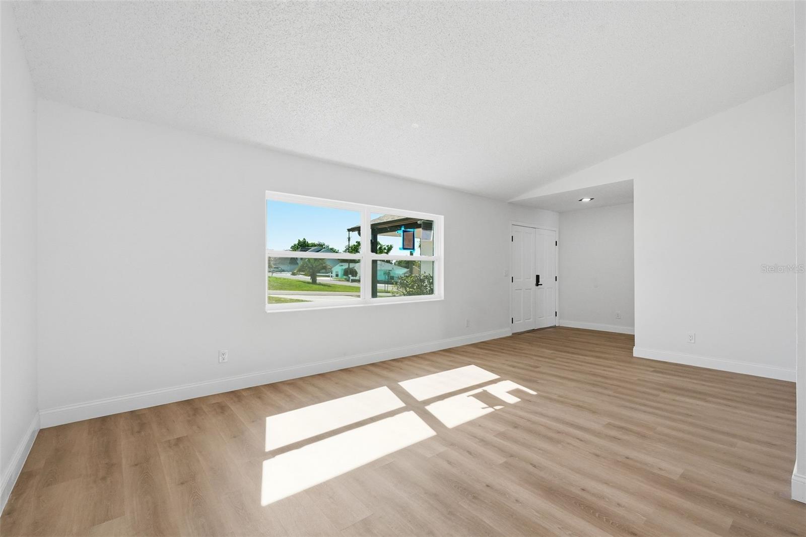 living room and dining room