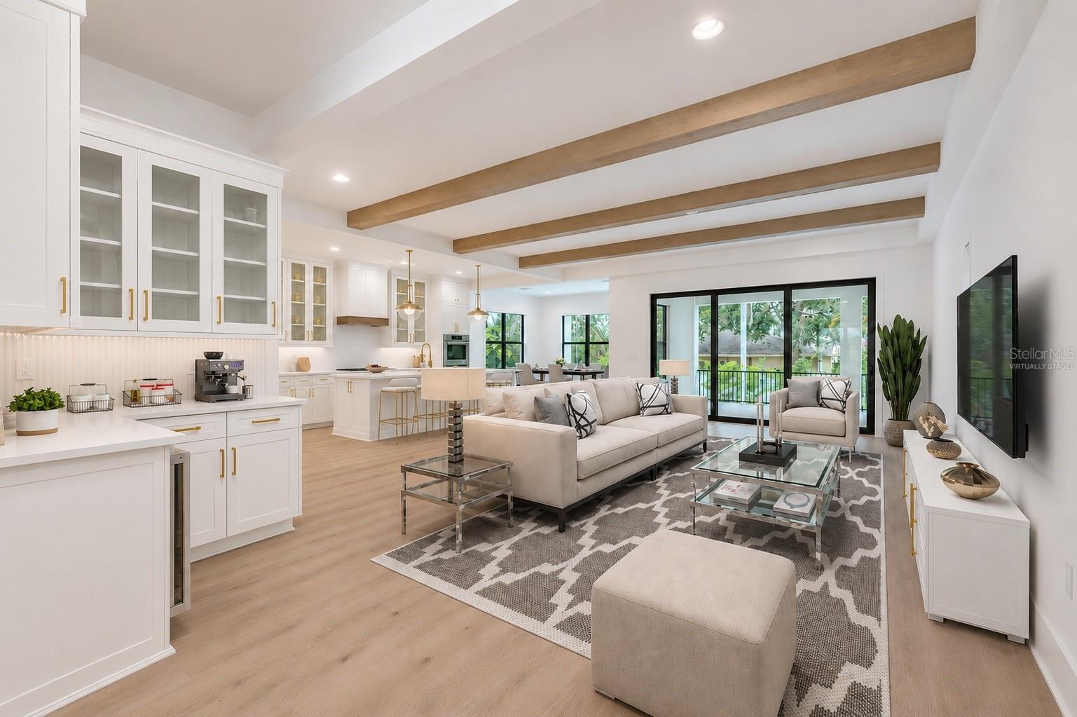 Great Room Virtually Staged