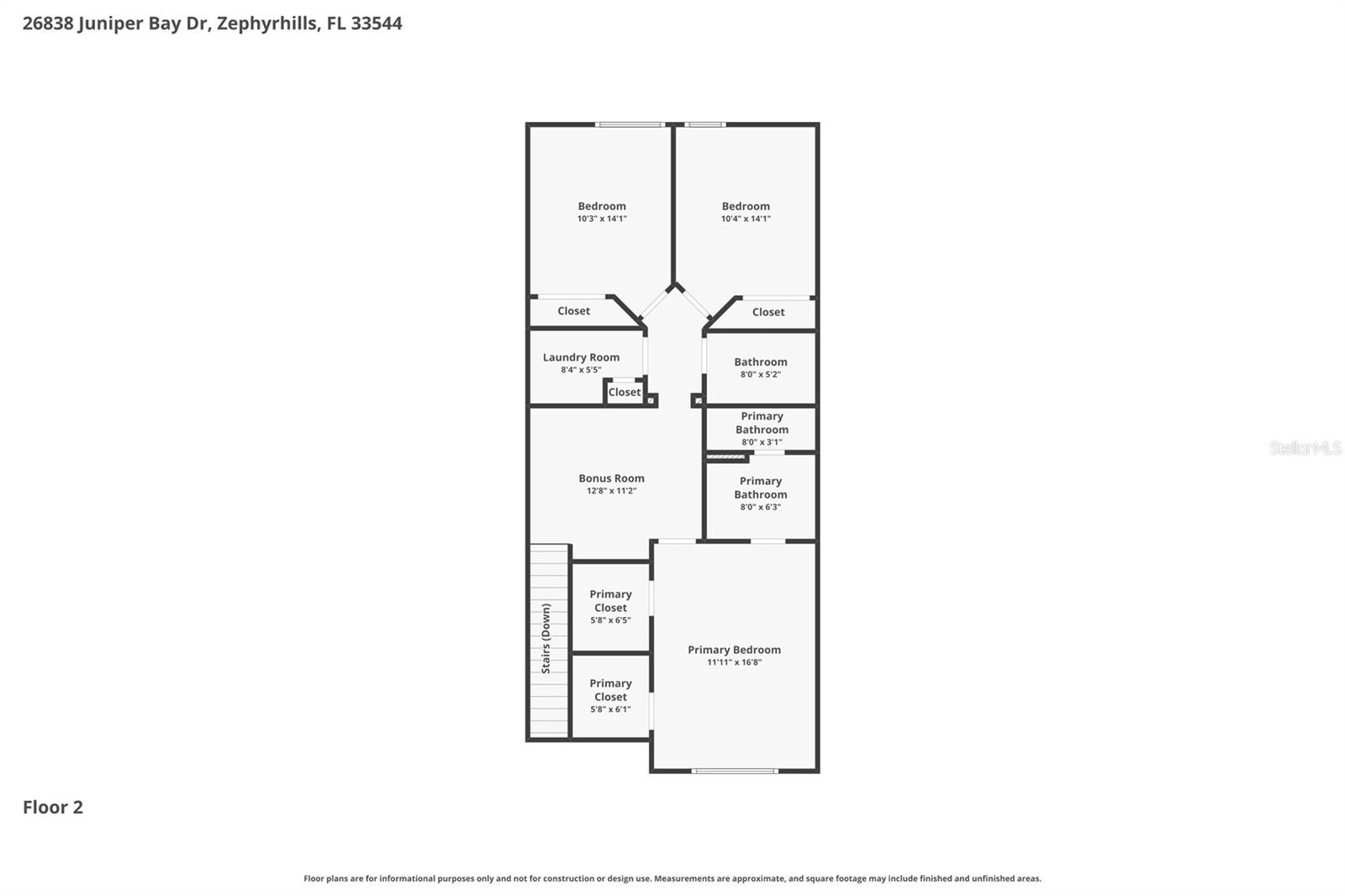 Floor Plan - Second Floor