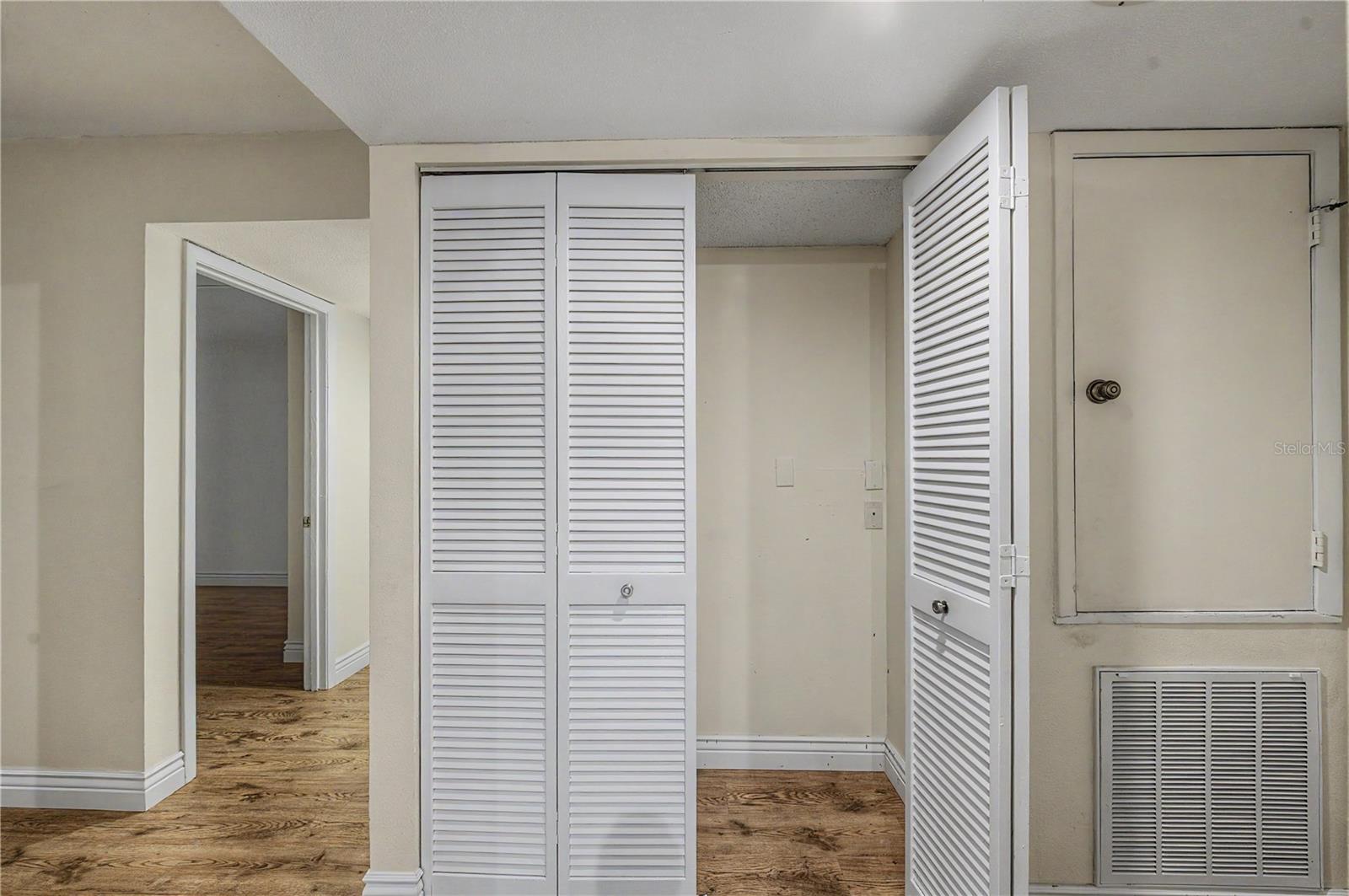 Lots of "storage" space in this condo - check out this big closet!