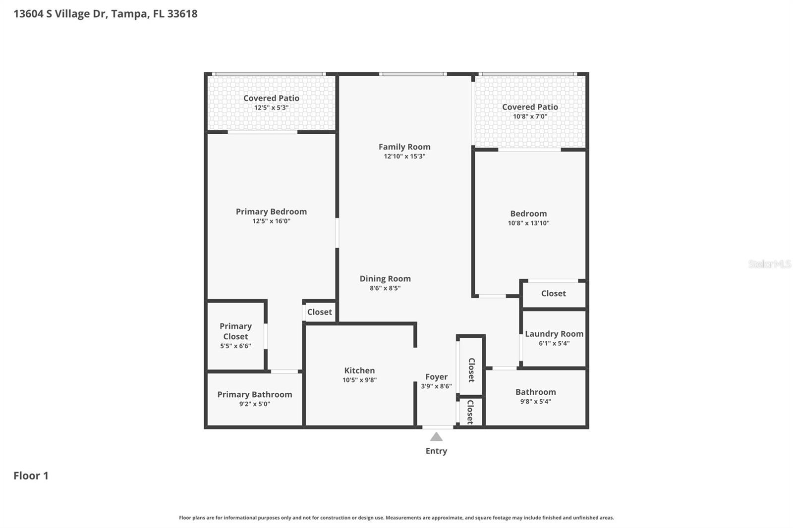 Open floorplan! Split floorplan! Big rooms! Big closets! Big dedicated storage closet! Your own laundry room!  Big open kitchen!  TWO private, screened in patios!  Very, VERY well-maintained!