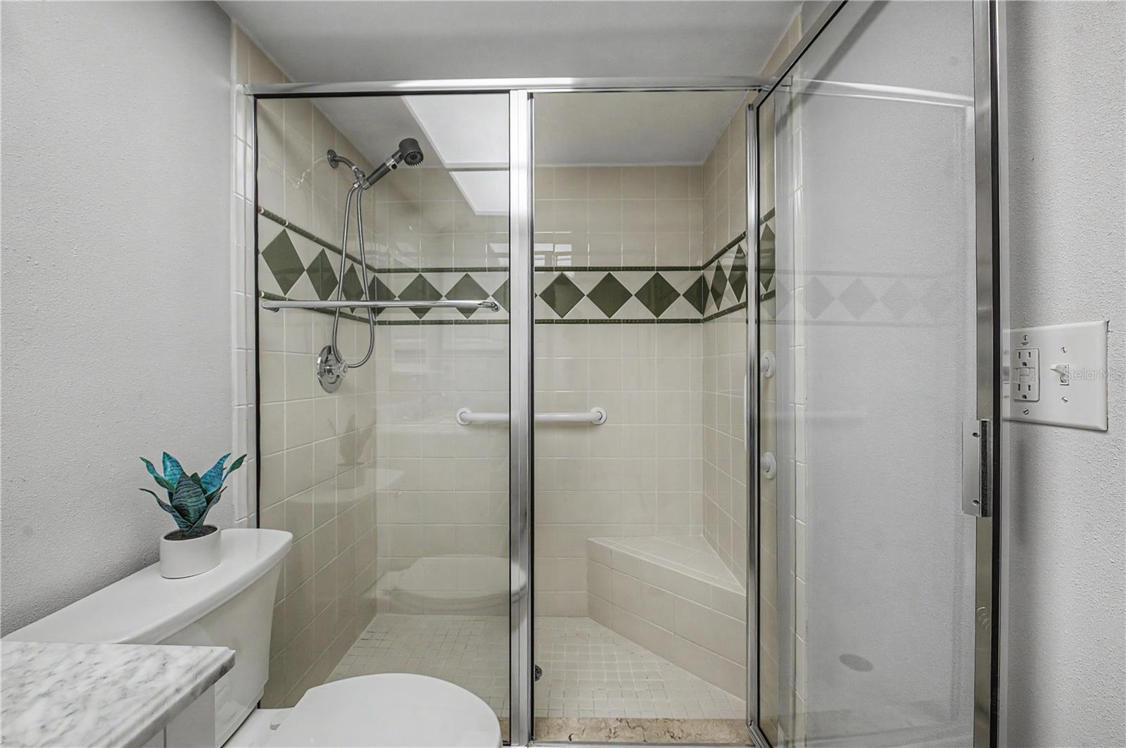 BIG WALK-IN SHOWER!