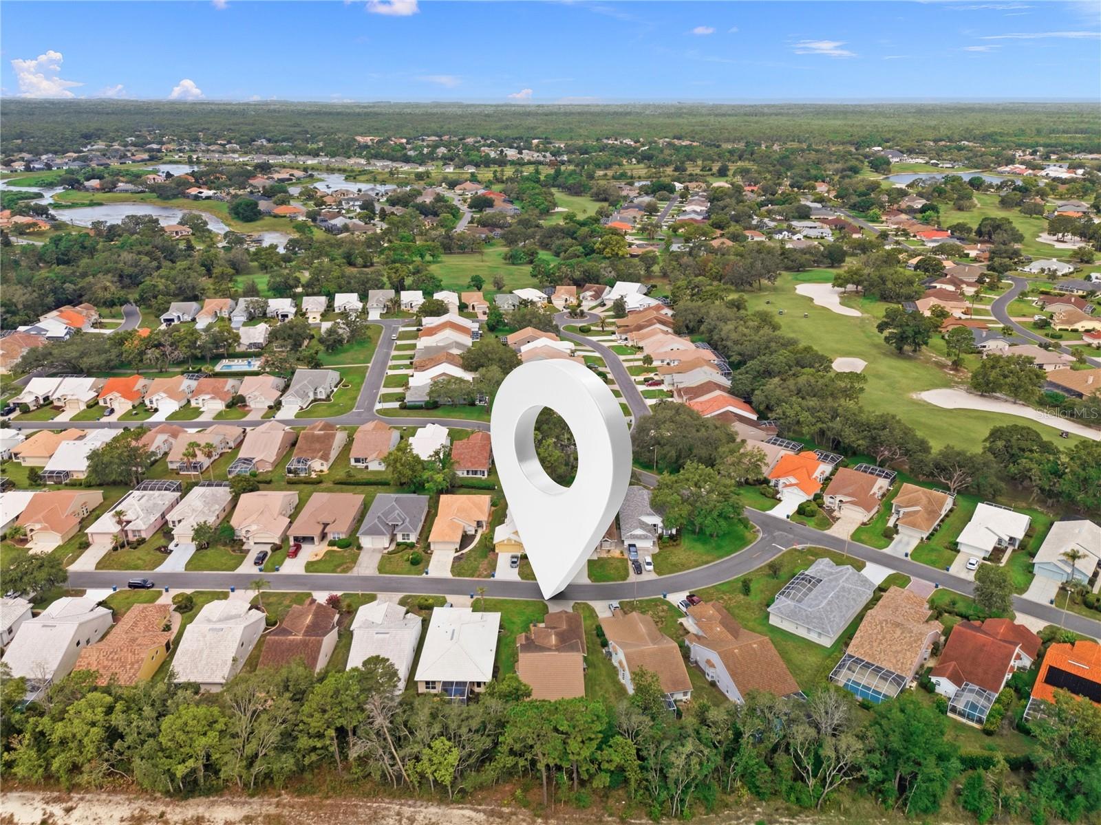 birds eye view