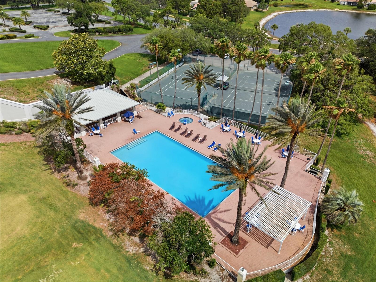 Club house pool