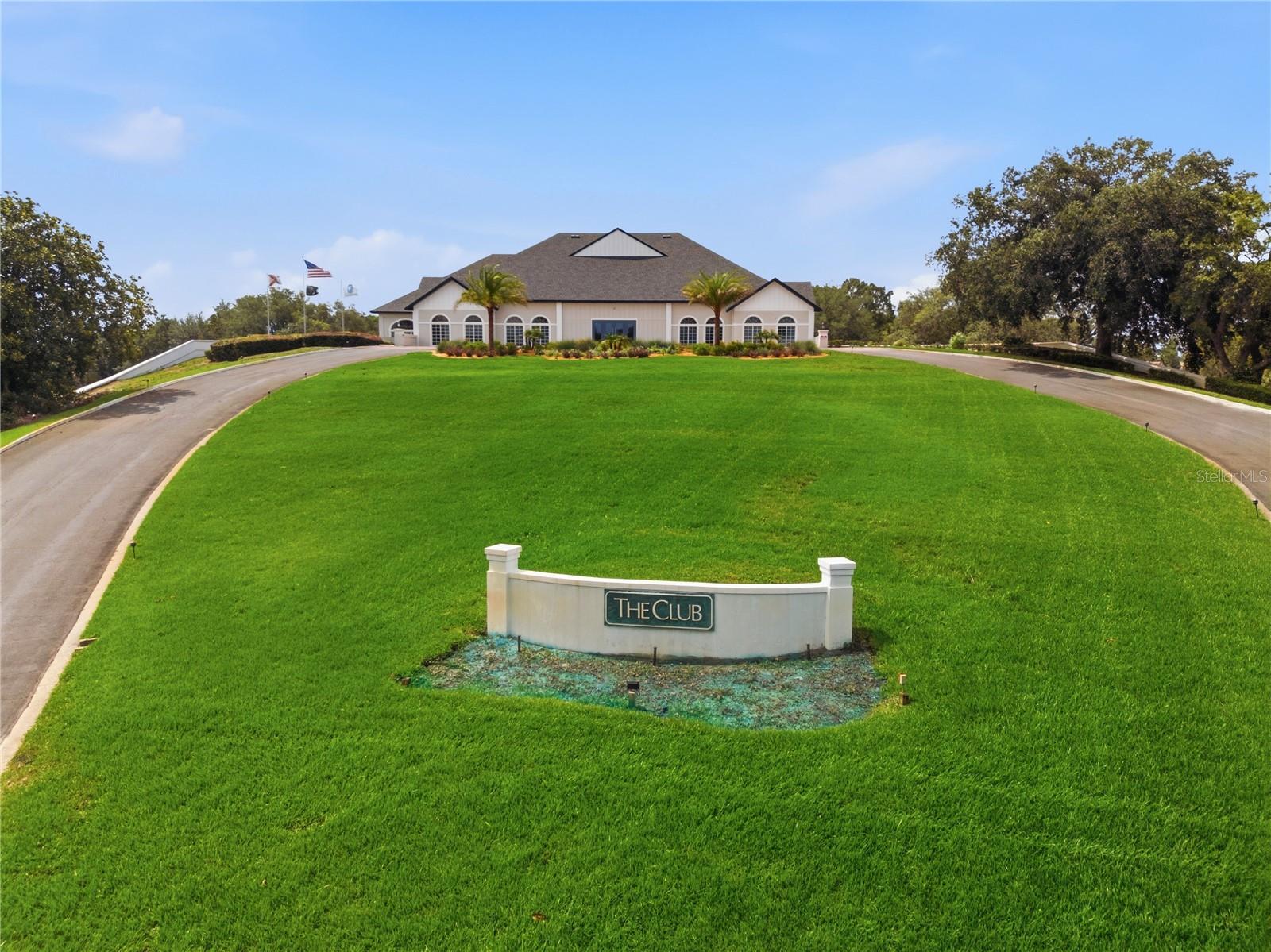 Entrance Clubhouse