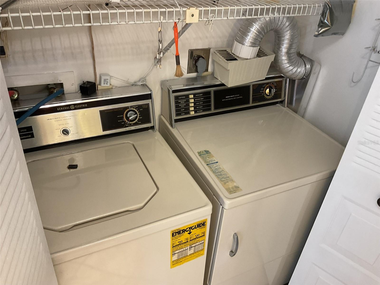 Full size working washer-dryer included