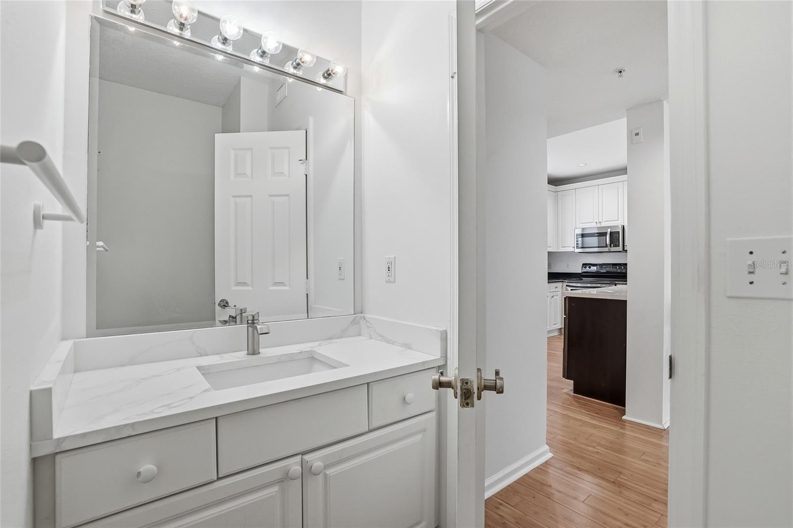 Half Bath on the 2nd Floor