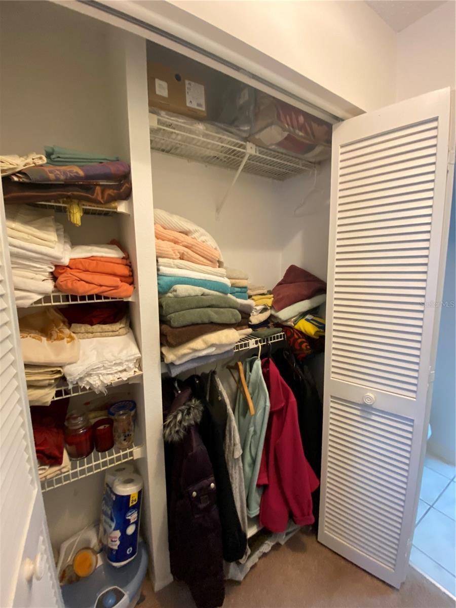 Primary bedroom closet
