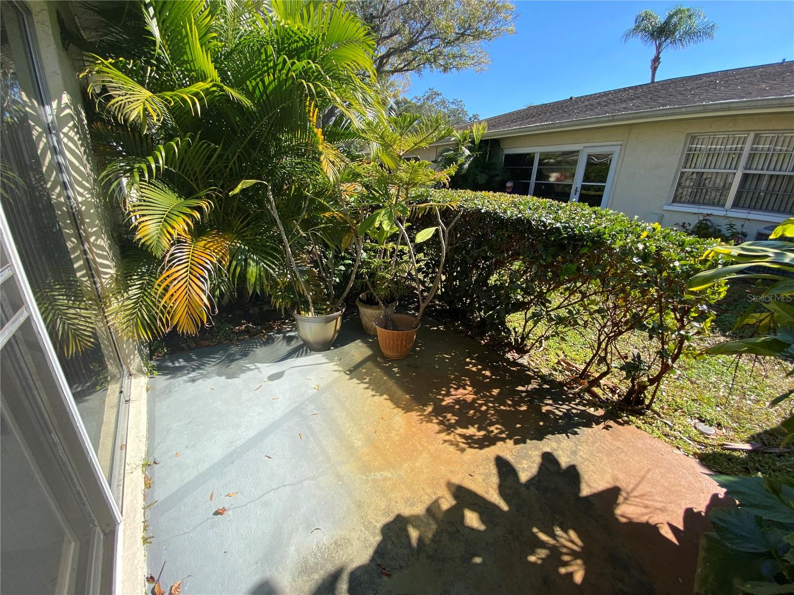 Patio off the Florida room