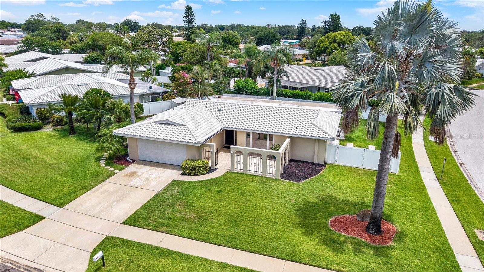 HUGE corner lot!