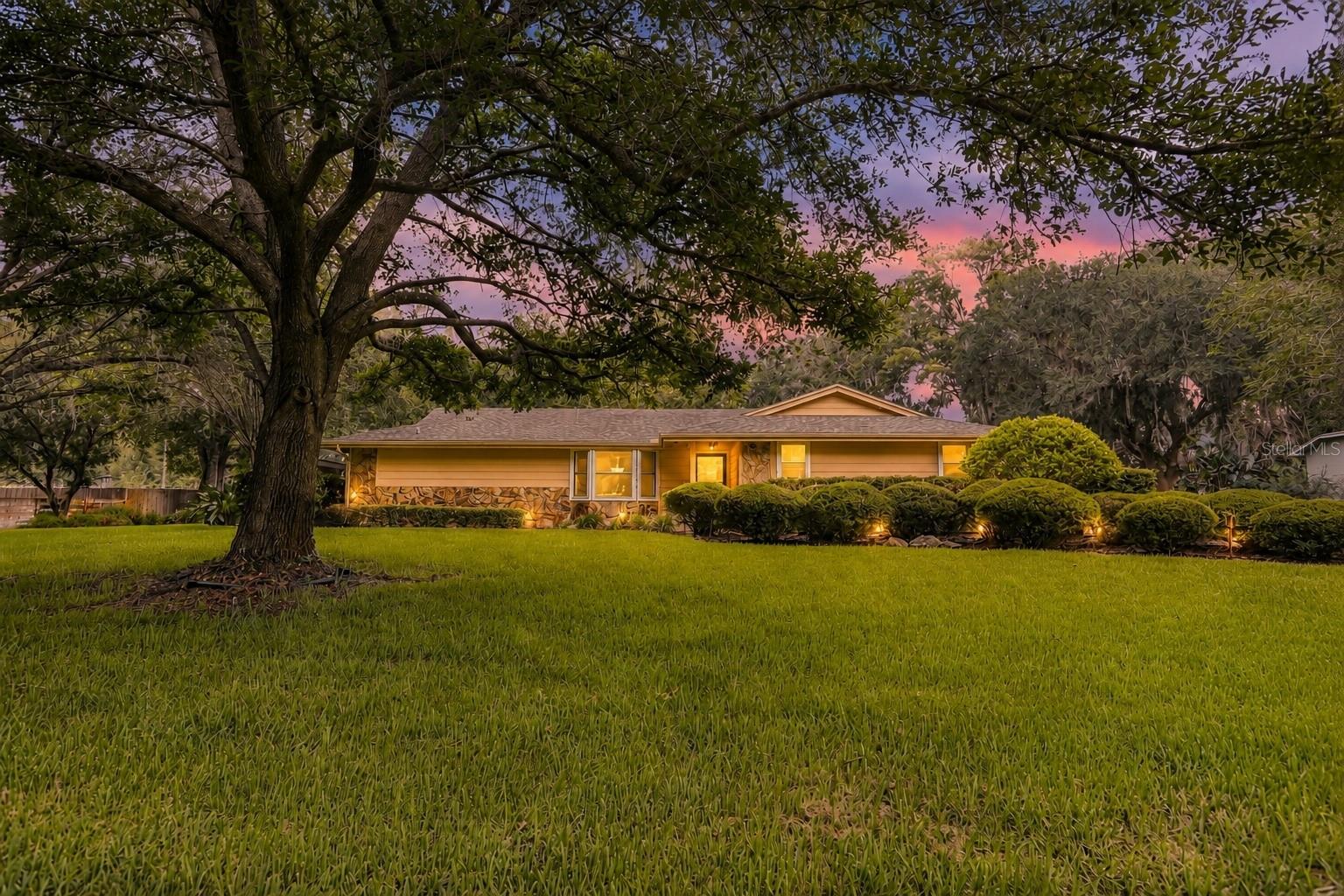 Front Exterior Twilight