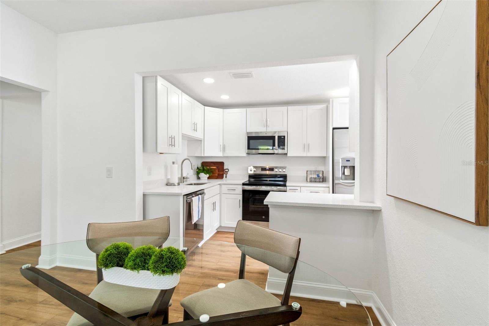 Unit A- Dining room