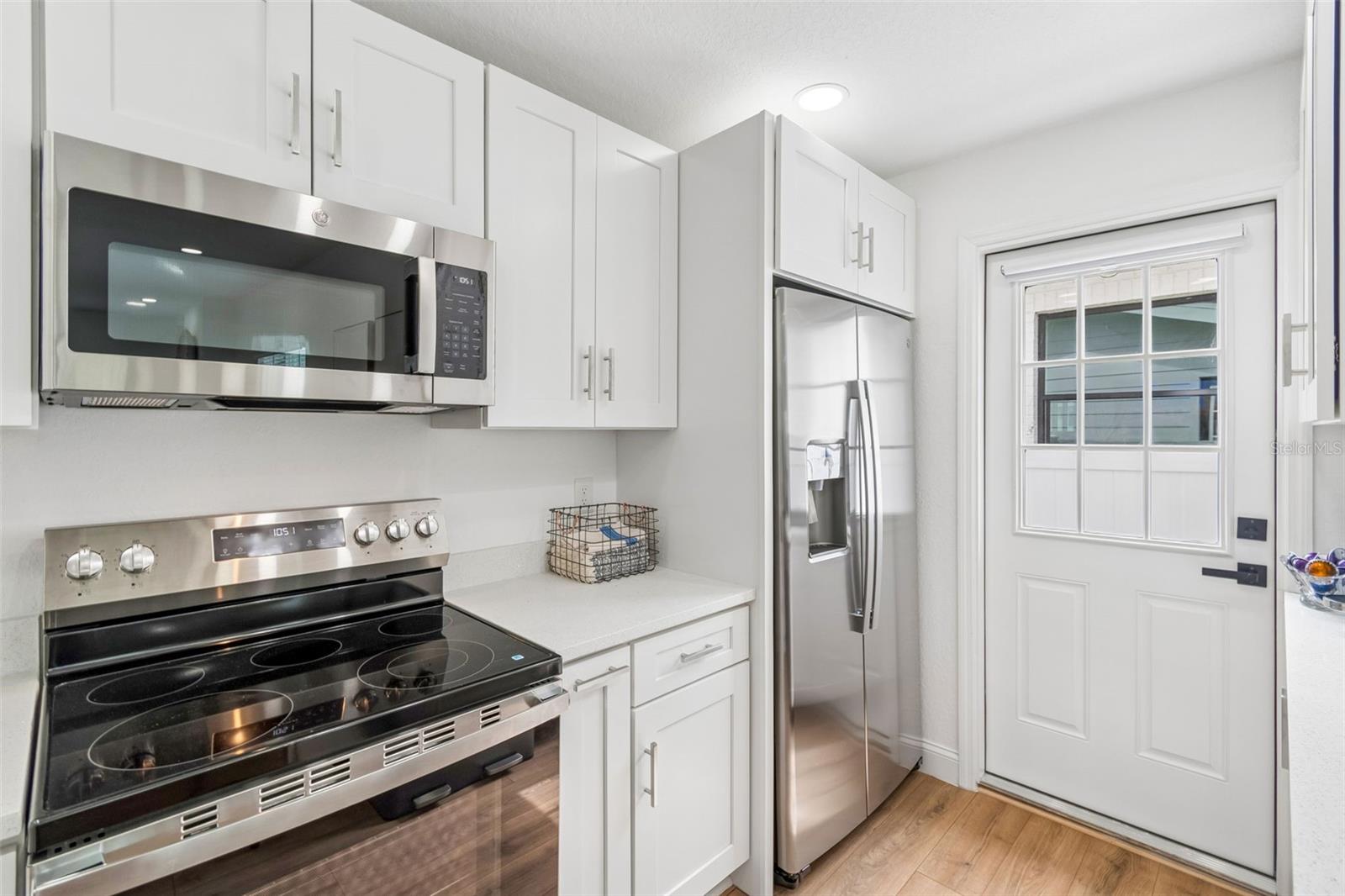 Unit A- Kitchen to backyard exit