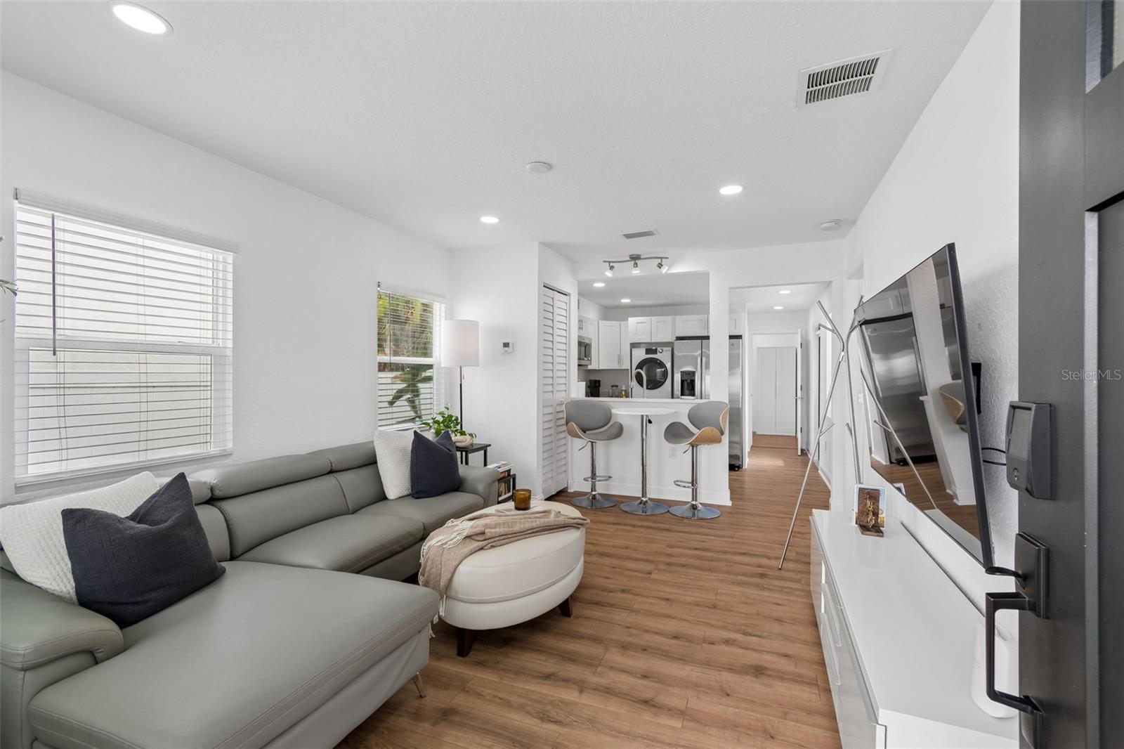 Unit B- Living room