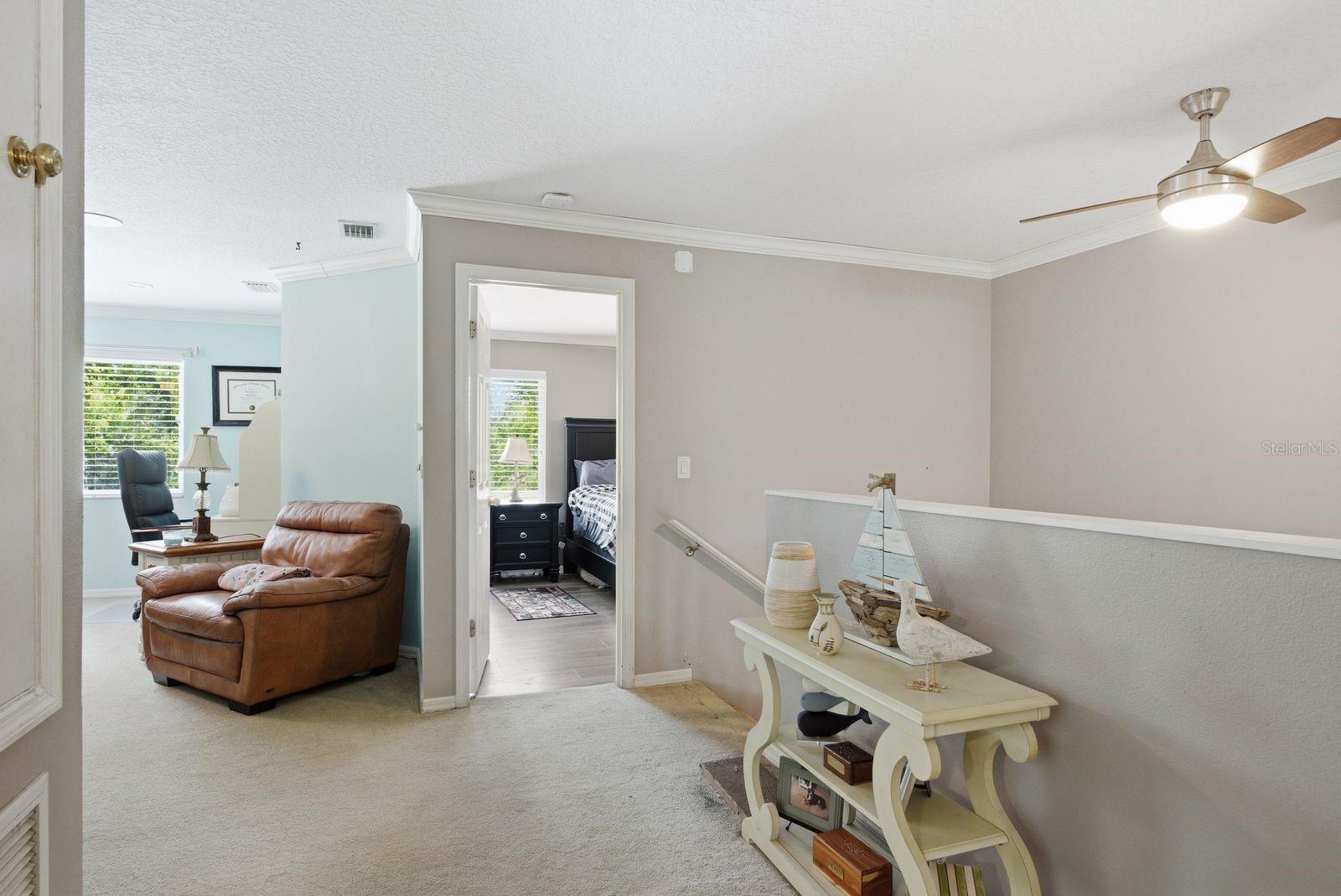 2nd floor master bedroom and great room