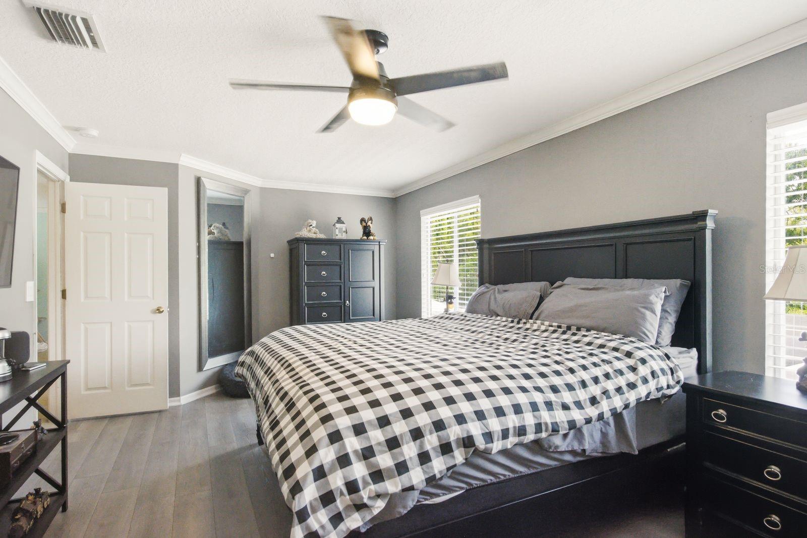 2nd floor master bedroom