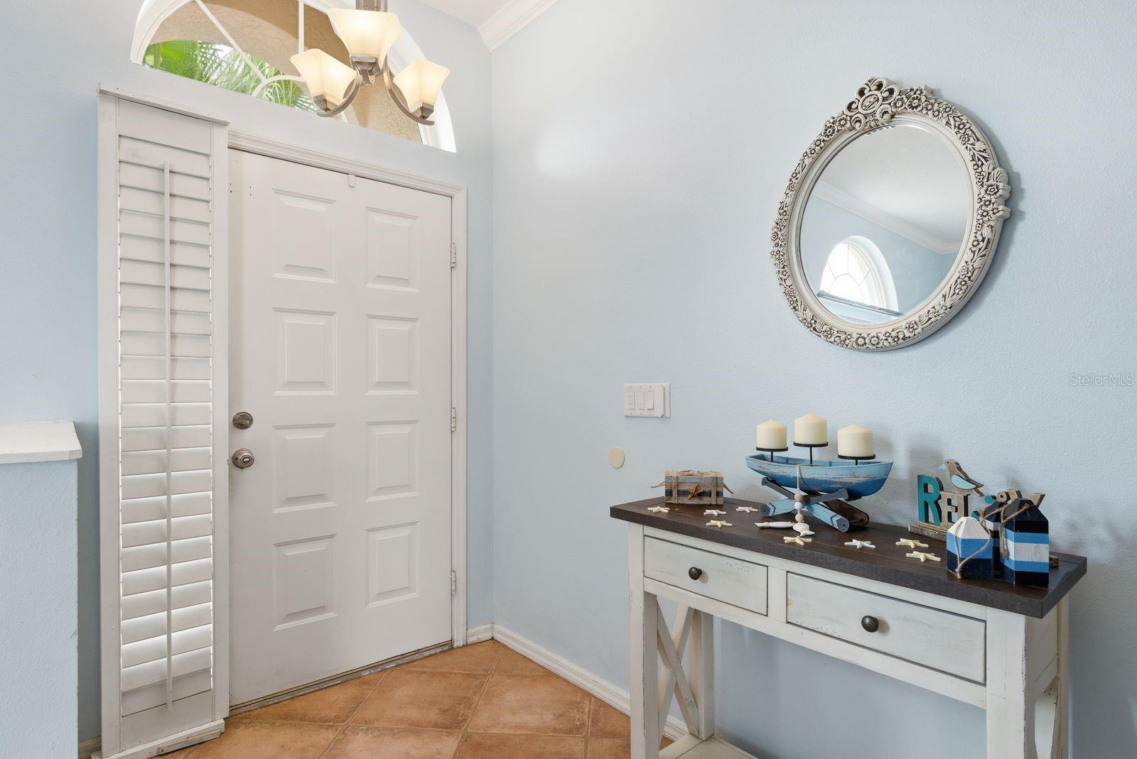 interior front door