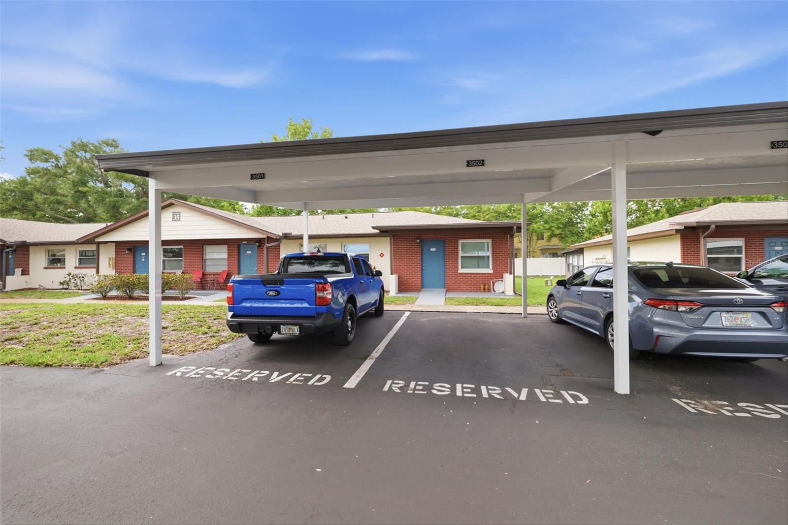 Assigned Covered Parking