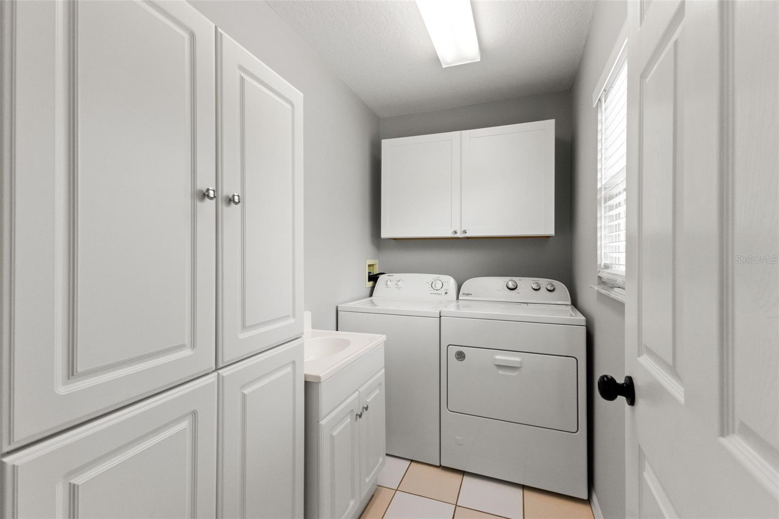 Upstairs Laundry