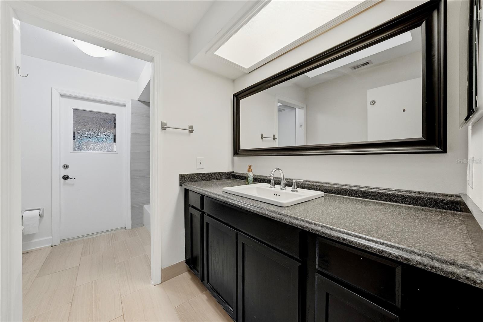 Secondary bathroom