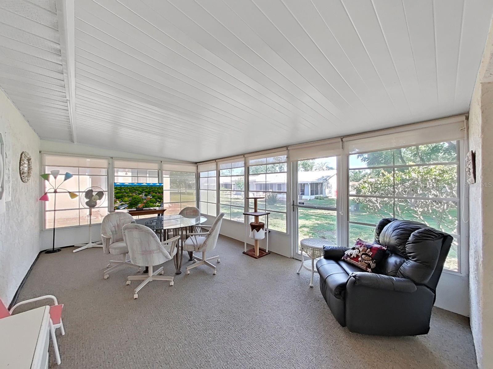 Enclosed patio