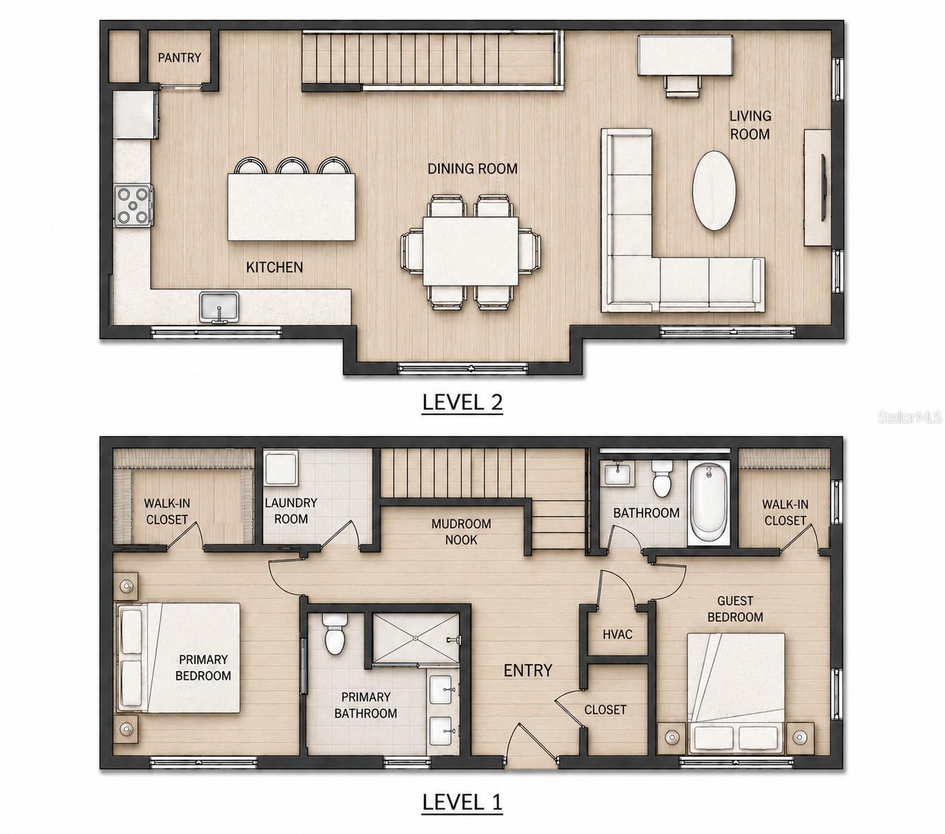 Floorplan, Sky-level living