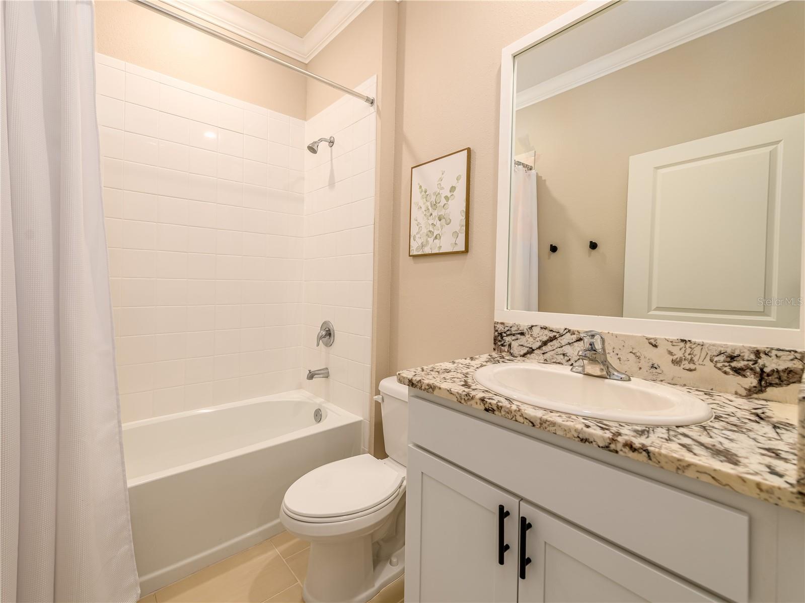Main bathroom for guests