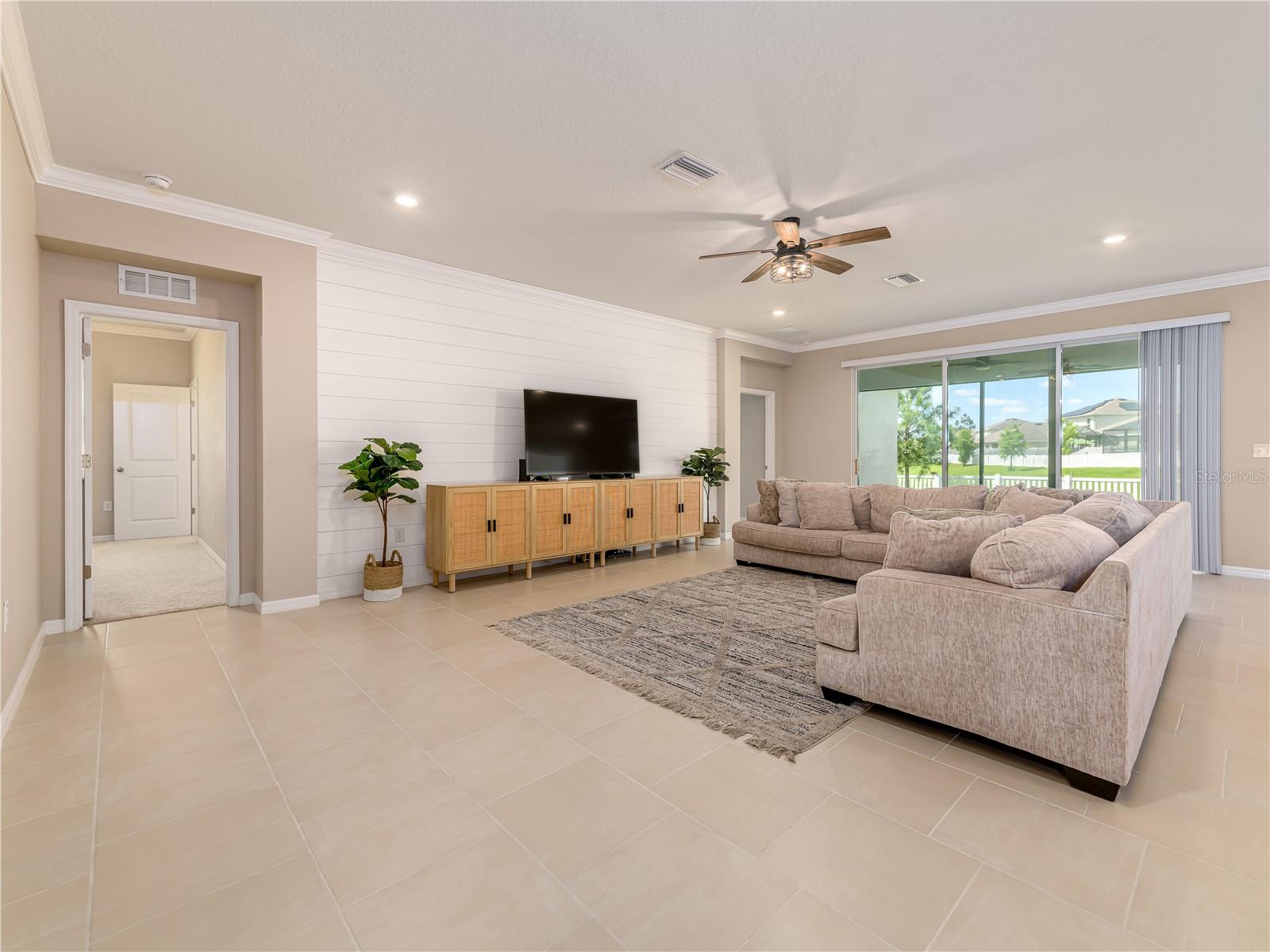 Open floor plan