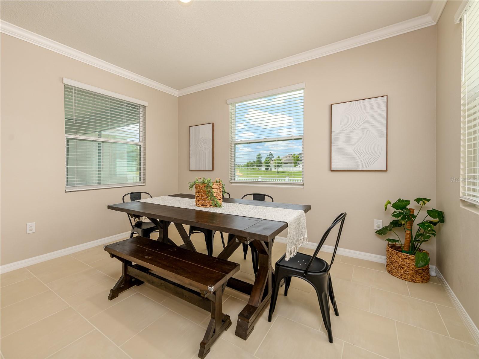 Huge dining room