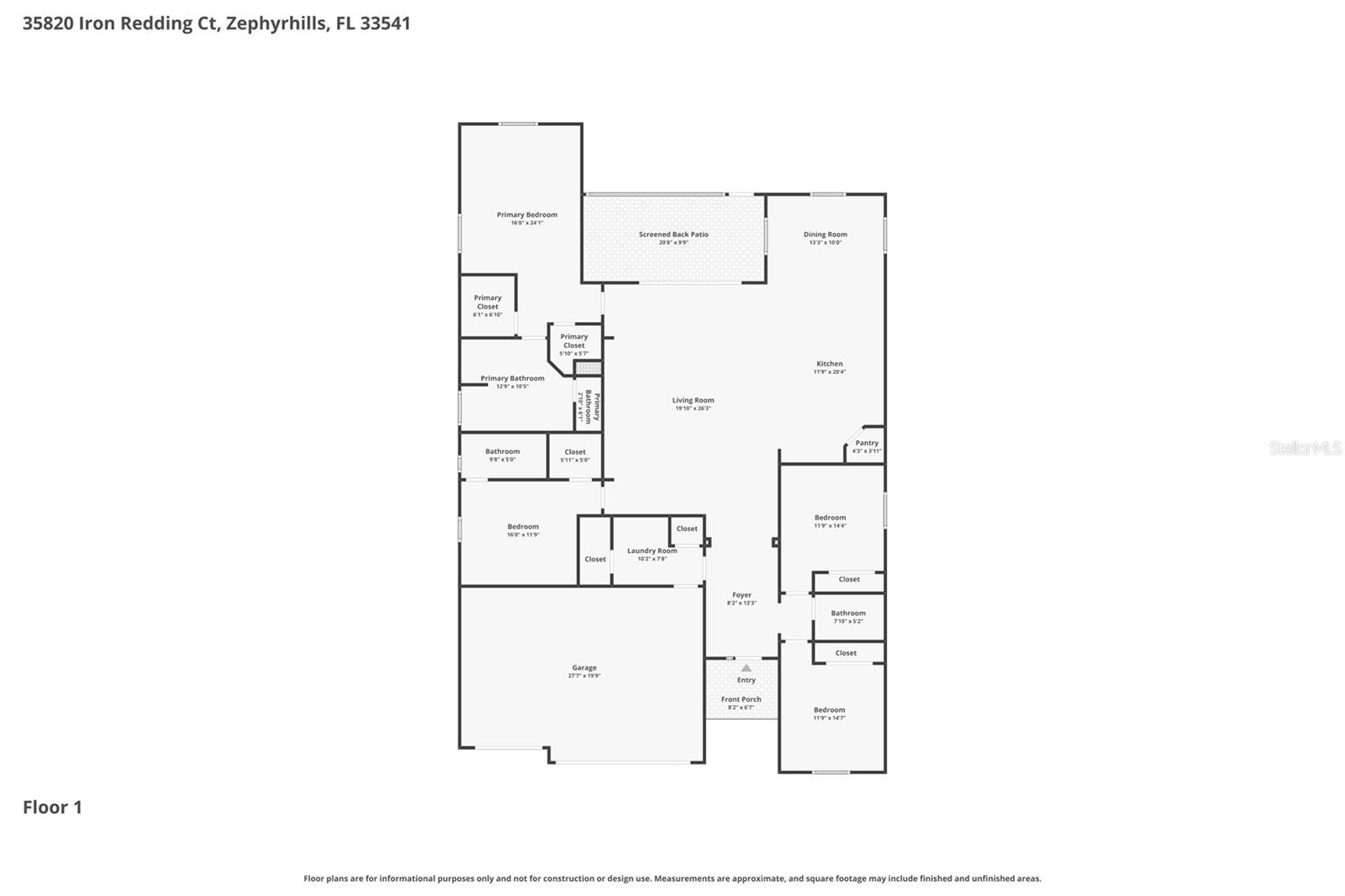 The floorplan of YOUR new home