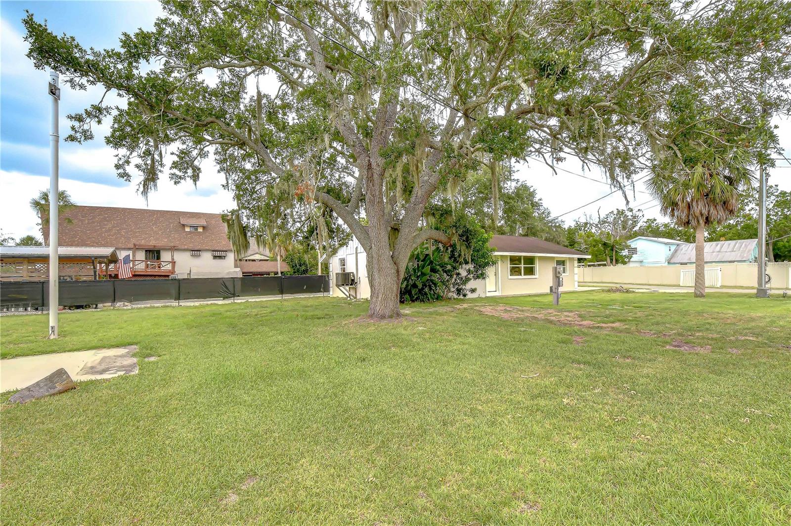 Large outdoor space ready for gardening or recreation!