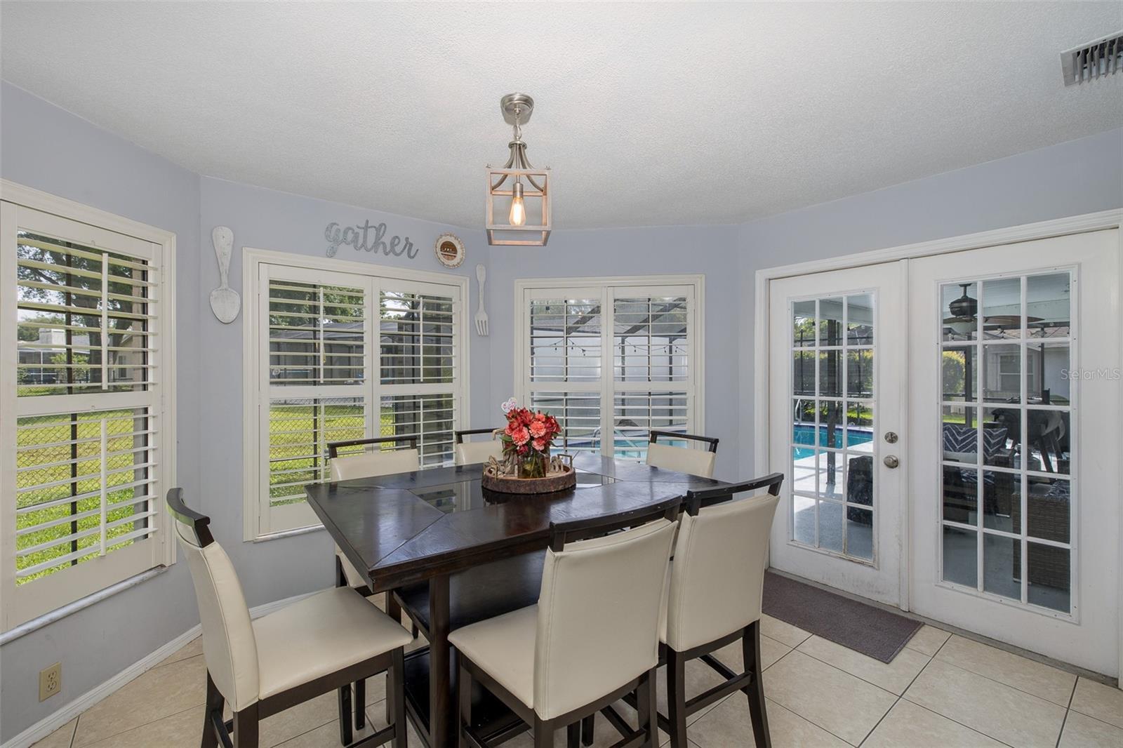 Dining area