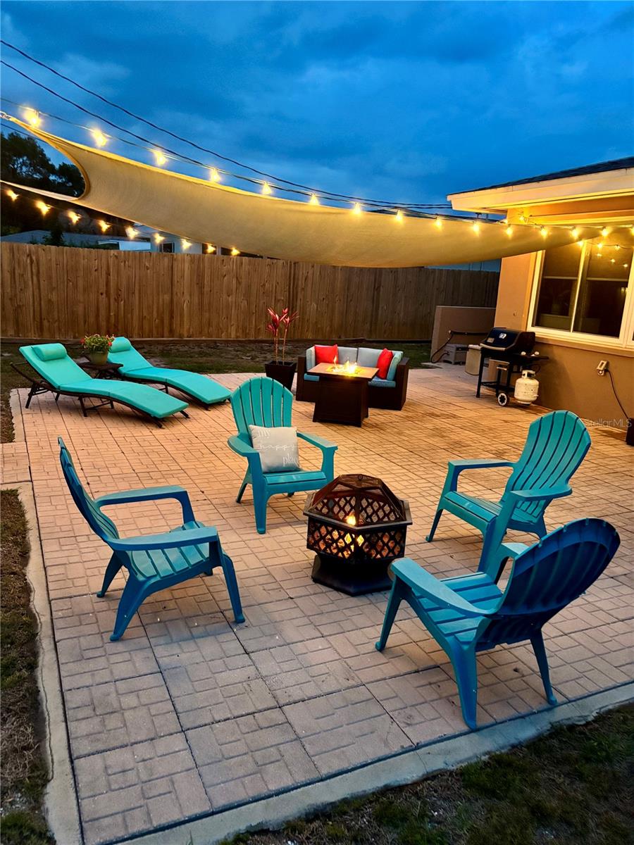 Peaceful Backyard Patio